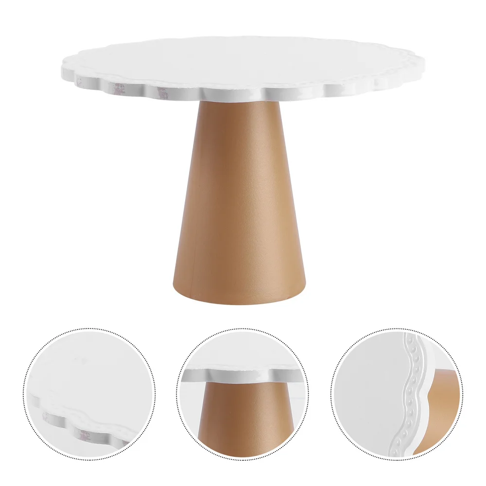 

1pc Delicate Cake Stand Round Cake Display Shelf Banquet Party Dessert Rack