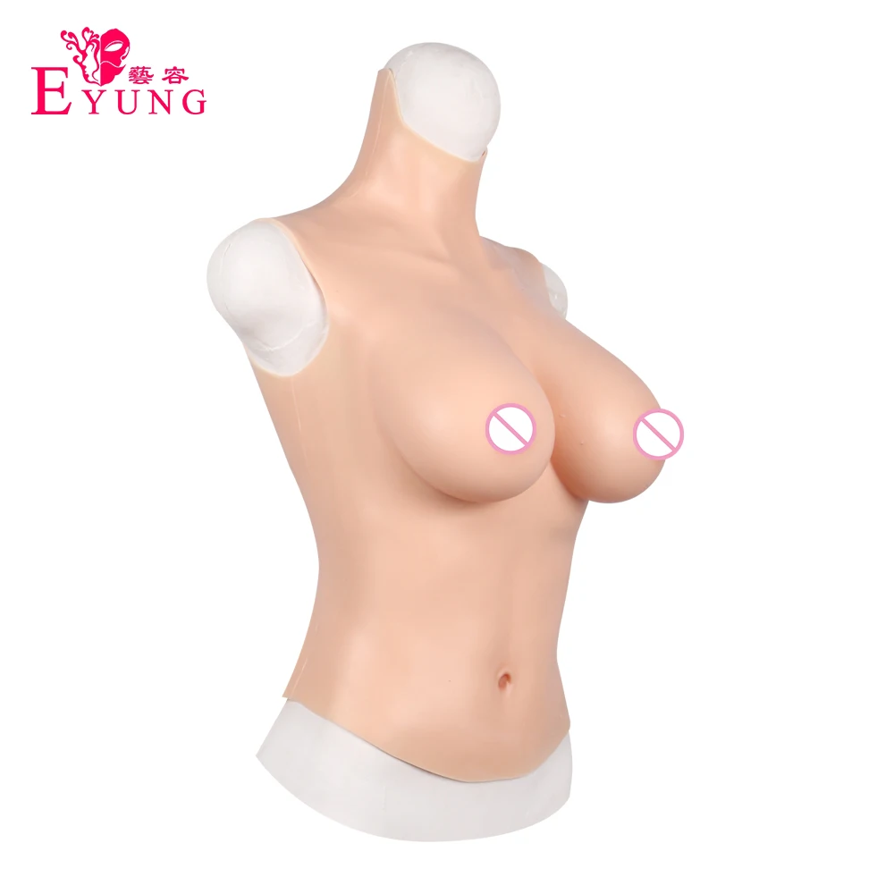 Улучшенные силиконовые полубоди EYUNG D чашка поддельные груди для трансвеститов