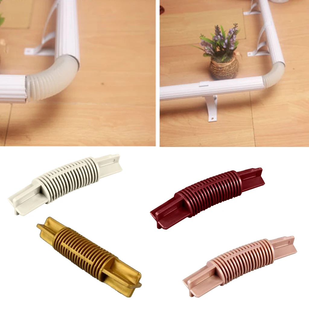 5 шт. Угловой шарнир локоть для 26 мм или 28 в диаметре. Штанга оконных штор | Дом и