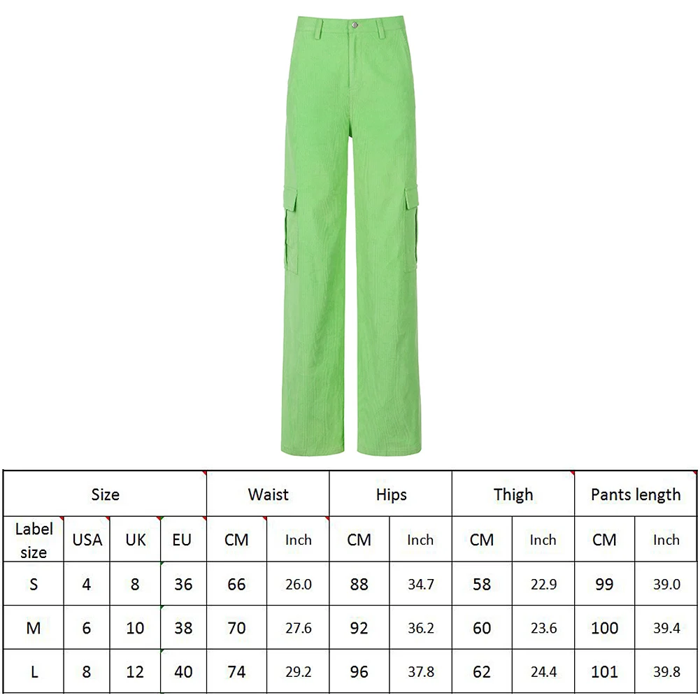 

Aesthetic Big Pockets Wide Leg Joggers Women Harajuku Color Cute Korean Style Baggy Oversize Y2K Boyfriend Fashion Pants
