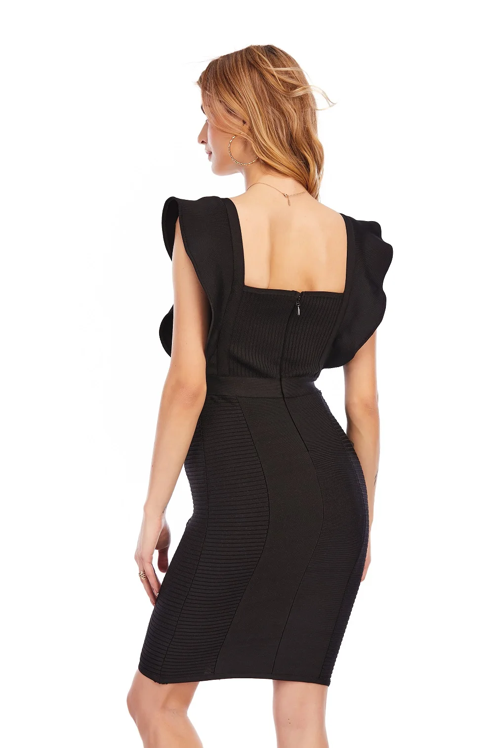 

2 Color Hot Style Elegant Celebrity Fashion Women Dresses Club Party Bodycon Sexy Bandage Dress