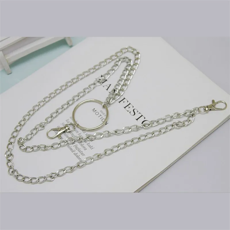 Женский кошелек с металлической цепочкой серебристая цепочка унисекс |