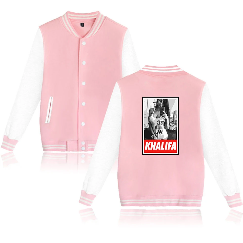 

Kawaii Mia Khalifa Good Custom Printed Harajuku Tracksuit Baseball Jackets Women/Men Long Sleeve Jacket Y2k Streetwear Clothes