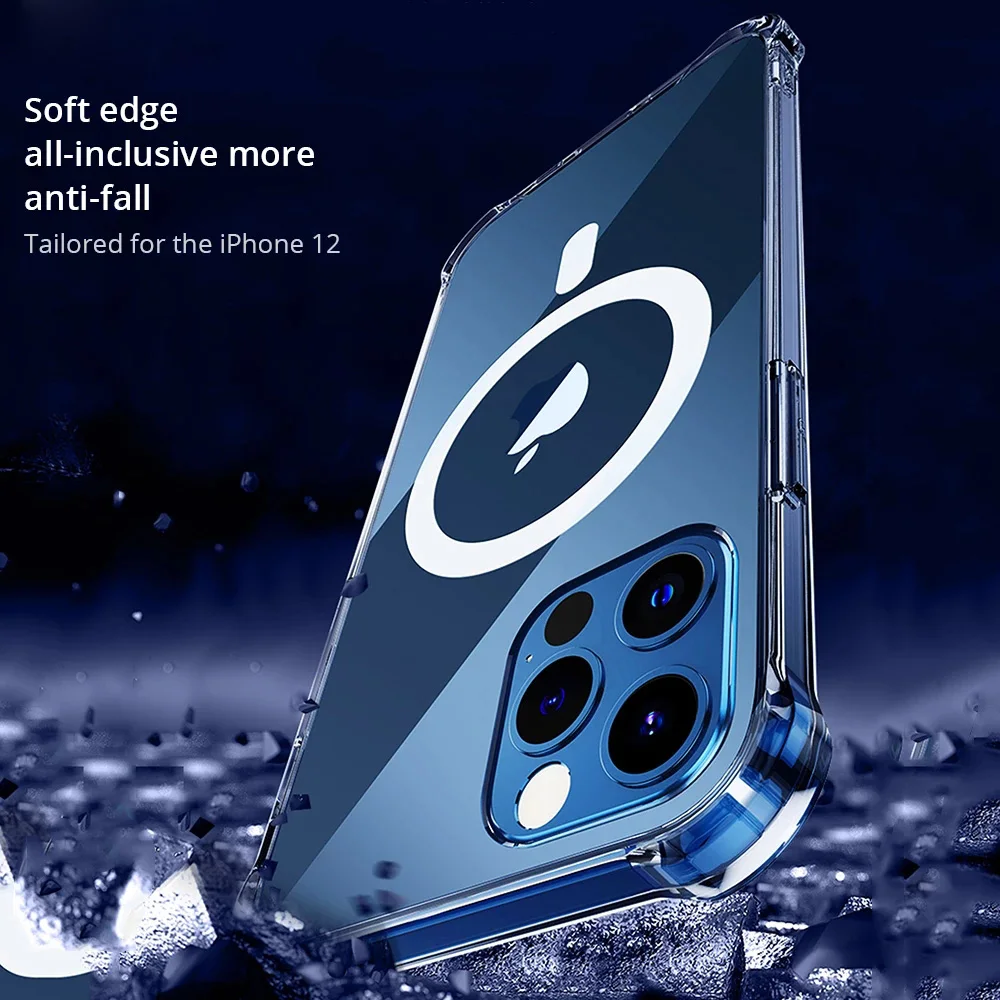 clear phone case for iphone 11 12 pro max x xr back shockproof full lens protection cover transparent case accessories free global shipping