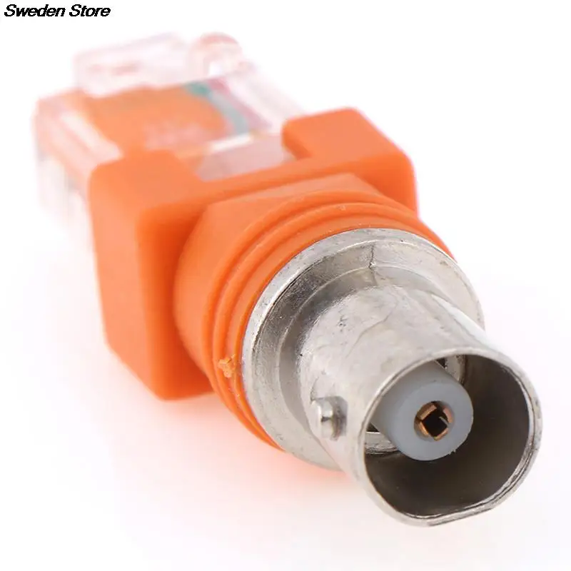 1pc BNC Female To RJ45 Male Coaxial Coax Barrel Coupler Adapter RF Connector | Обустройство дома