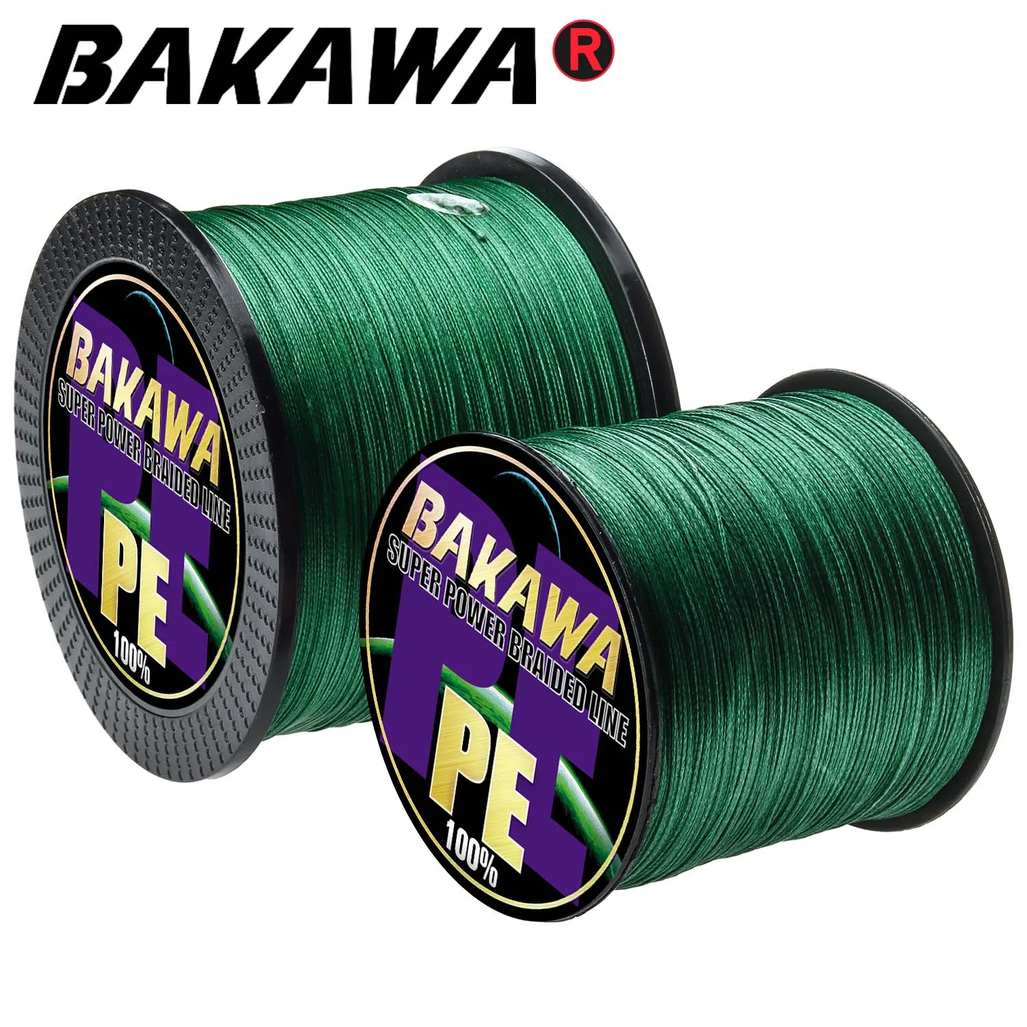 

BAKAWA Brand 8 Strand Speckle PE Braided Fishing Line 300M 500M 1000M 150M 100M 20-100LB Multifilament For Carp Wire