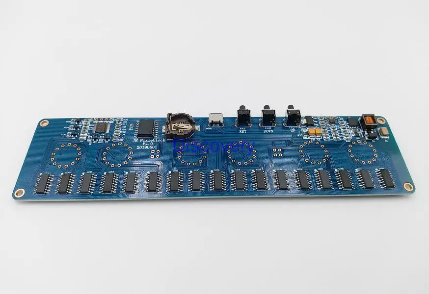 DIY сверкающие часы с вакуумной трубкой Советской надписью IN 14 прекрасный подарок