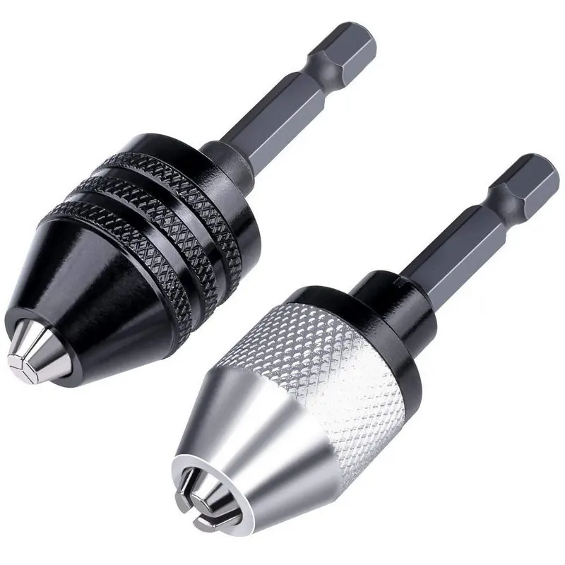 

1 шт. ударный адаптер 1/4 ''с шестигранным хвостовиком, инструмент для сверл 1/4-0,3, БЕСКЛЮЧЕВОЙ патрон для дрели, отвертка, переходник с быстрой ...