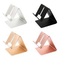 desktop cell phone stand tablet stand aluminum stand holder for mobile phone rustproof lightweight phone stand