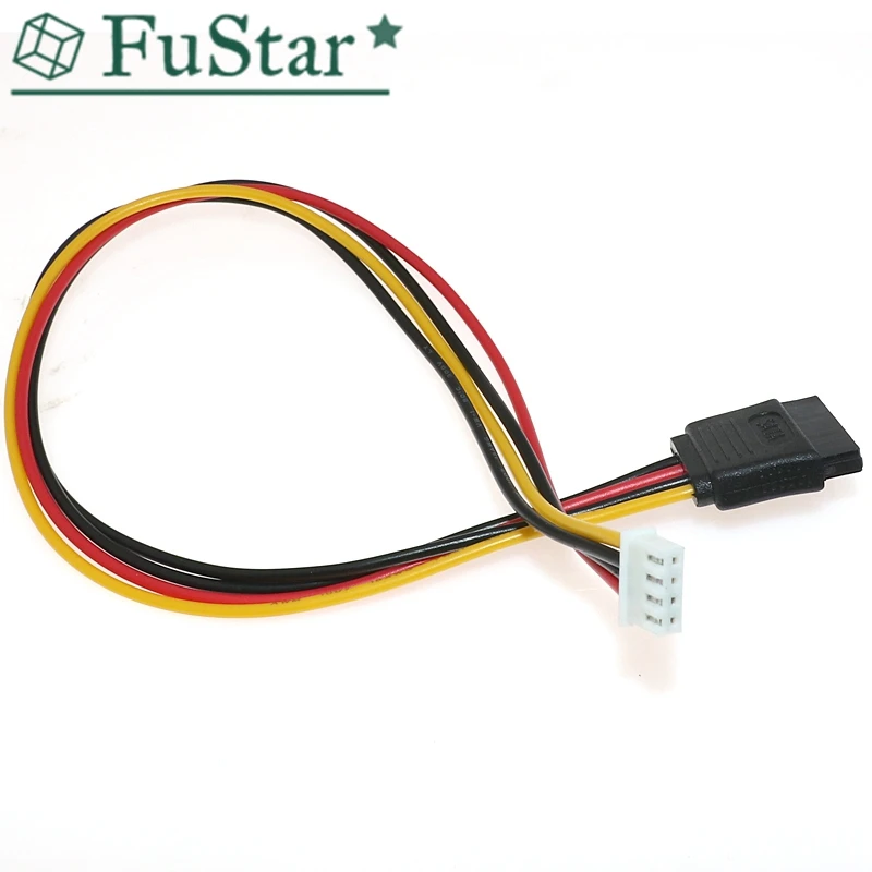 ITX FDD флоппи 4Pin мама от 2 54 мм до 15Pin SATA Female адаптер конвертер материнская плата