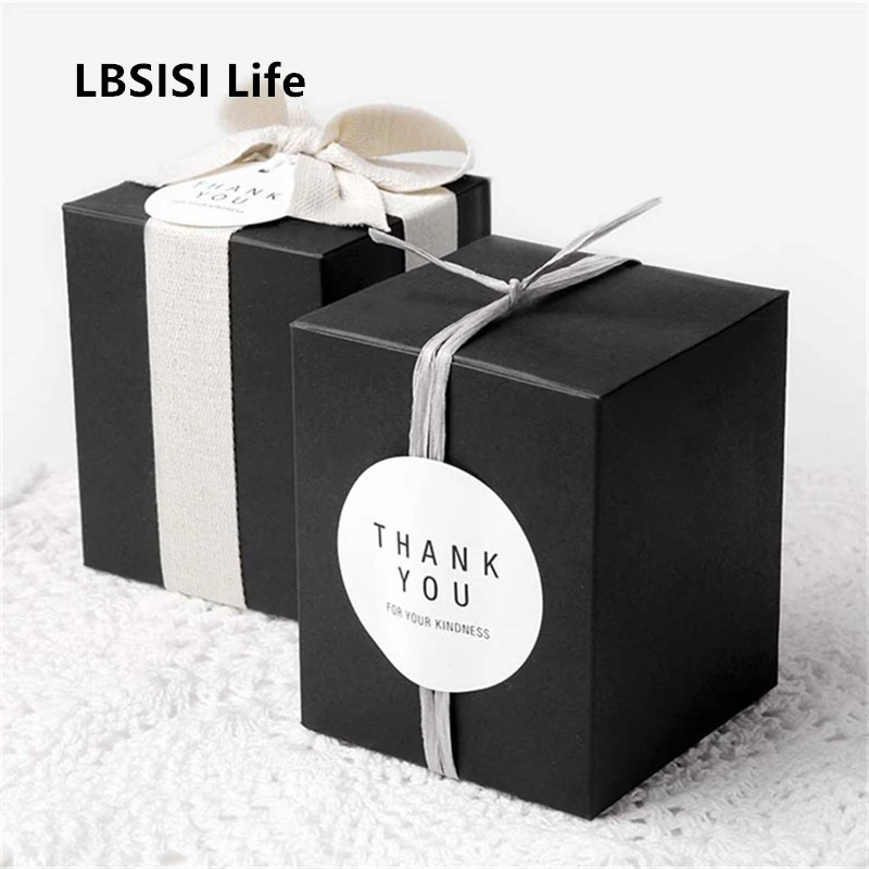 LBSISI жизни 50 шт в наборе 10*10*10 см подарок Бумага коробка конфеты торт декоративные
