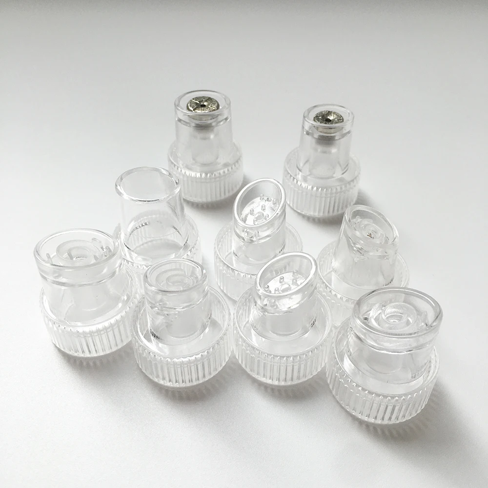 Сменный пластиковый наконечник Hydra для головы лица H2 O2 Кислородная Вода