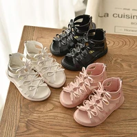 jy summer children girls roman shoes girl shoes flat casual sandals shoe 21 36 3colors tx07