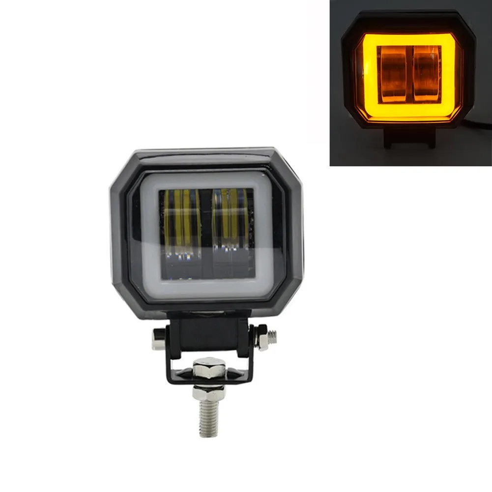 

1*20W 12V-80V Car Angel Eyes LED Light IP68 Waterproof For Automobile Daylight Refitting Lamp Off-road Vehicle Car Lights