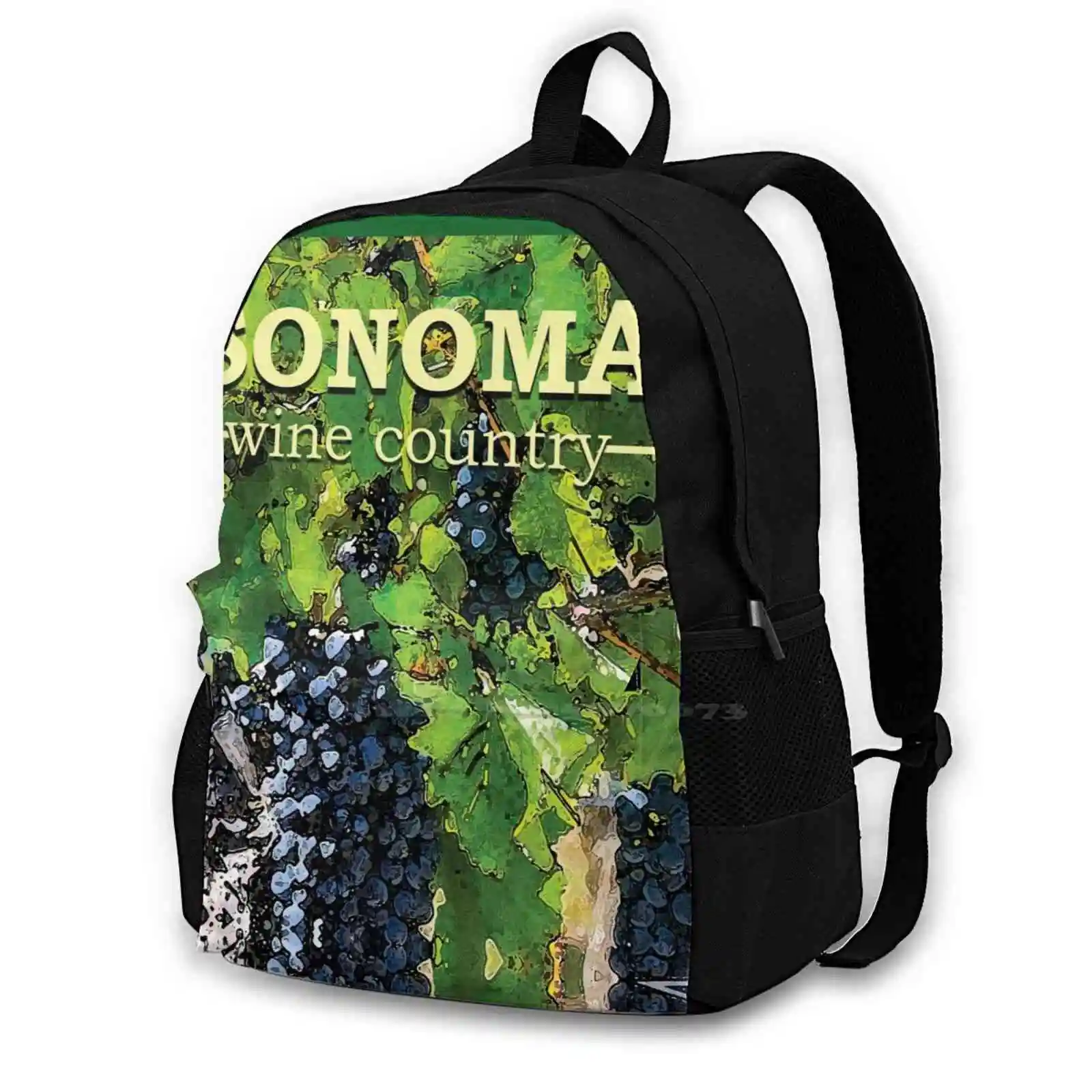 

Sonoma Wine Country Backpacks For Men Women Teenagers Girls Bags Sonoma Wine Sonoma Wine California Framed Art Grapes Vines