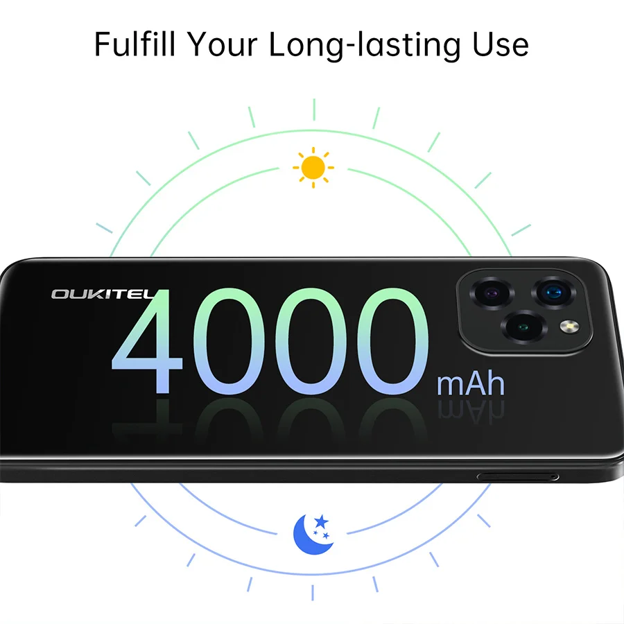 OUKITEL C21 Pro 6.39" 4GB 64GB Android 11 Octa Core Smartphone 4+64GB 720*1560 4000mAh 21MP Quad Camera 4G Mobile Phone | Мобильные