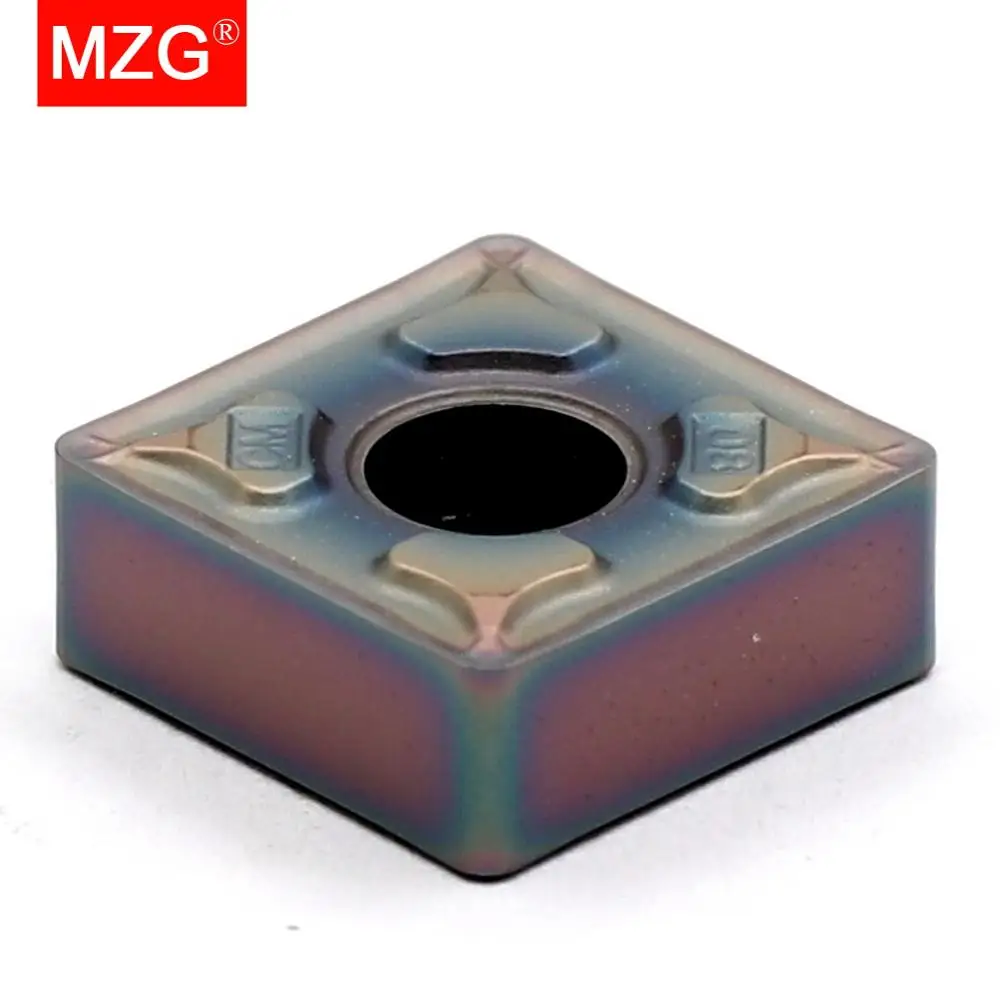 

MZG 10pcs SNMG 120408 ZP1530 Turning CNC High Harendess Steel Titanium Alloy Machining Cutting Tools Tungsten Carbide Inserts