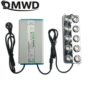 Ультразвуковой распылитель DMWD DC 48 В, 10 головок, промышленный увлажнитель воздуха, запчасти для пруда, теплицы, гидропоники, ЕС