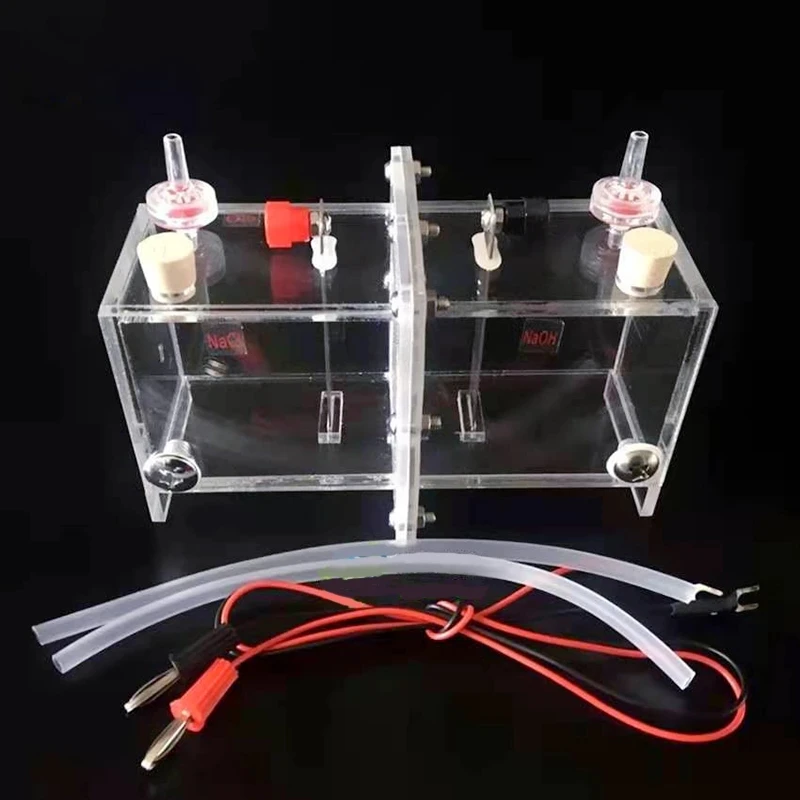 

26063 Electrolyzer Demonstrator Ion Exchange Membrane Without Platinum Electrode Chemistry Experiment Teaching Instrument