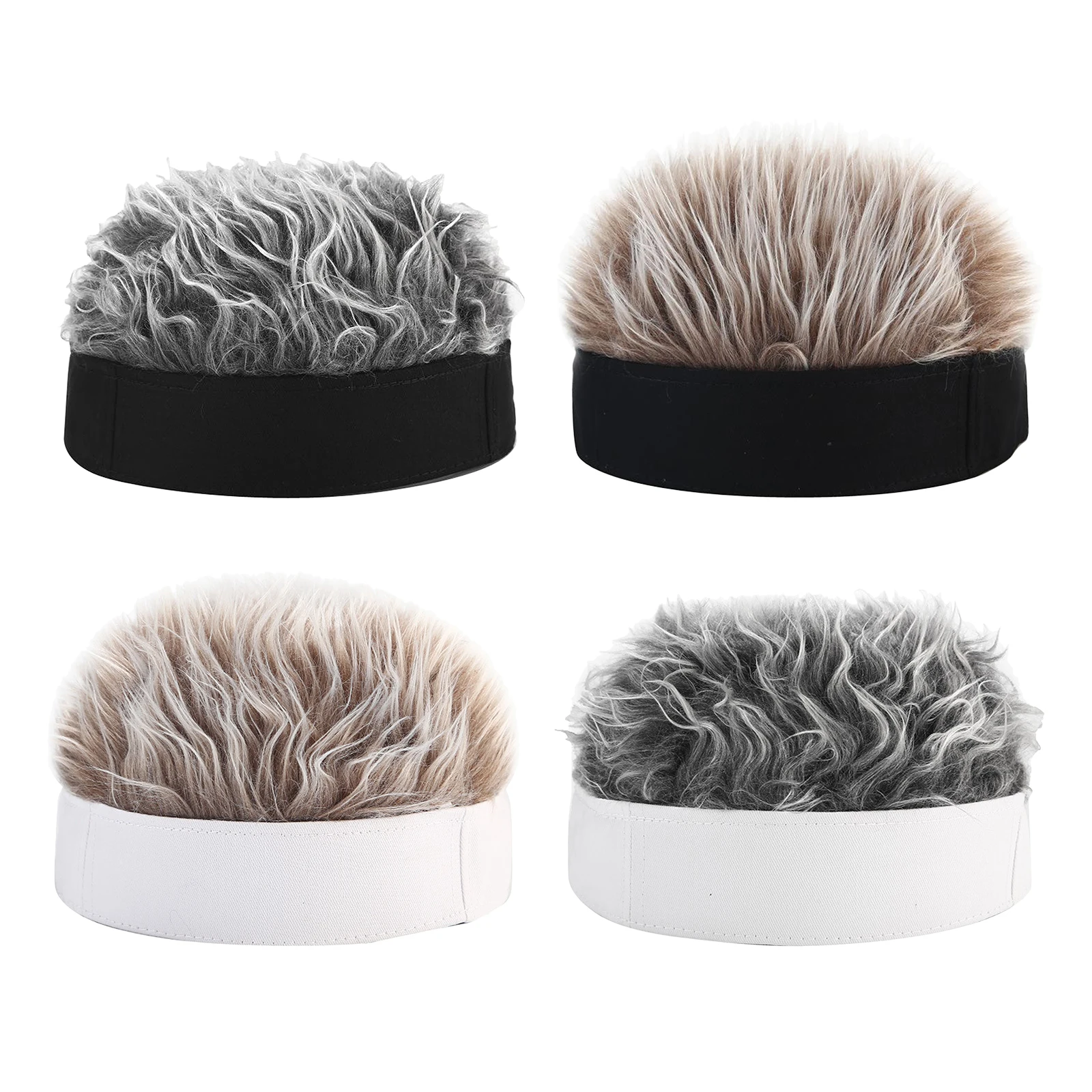 Unisex Men Women Sailor Landlord Hat Roll Up Retro Brimless False Hair | Спорт и развлечения