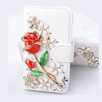 

For Cubot P40 Case Wallet Flip Cover Phone Cases For Cubot P40 Case Fundas For Cubot P40 P30 Rose Leather Back Cover