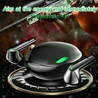 Игровые мини-наушники Lenovo XT92, Беспроводная игровая стереогарнитура с низкой задержкой, Hi-Fi наушники с микрофоном и шумоподавлением