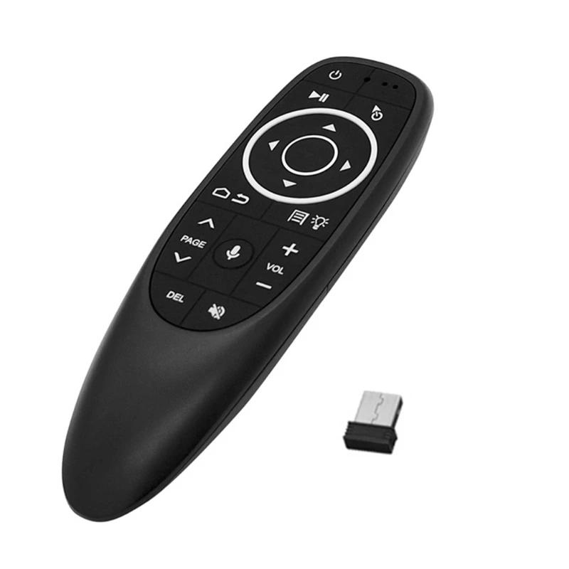 

H8WA Voice Control 2.4GHz Wireless Air Mouse IR Remote Control Learning 6-Axis Gyroscope for Android TV Box PC