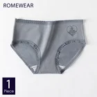 Трусики женские хб с кружевом, однотонные