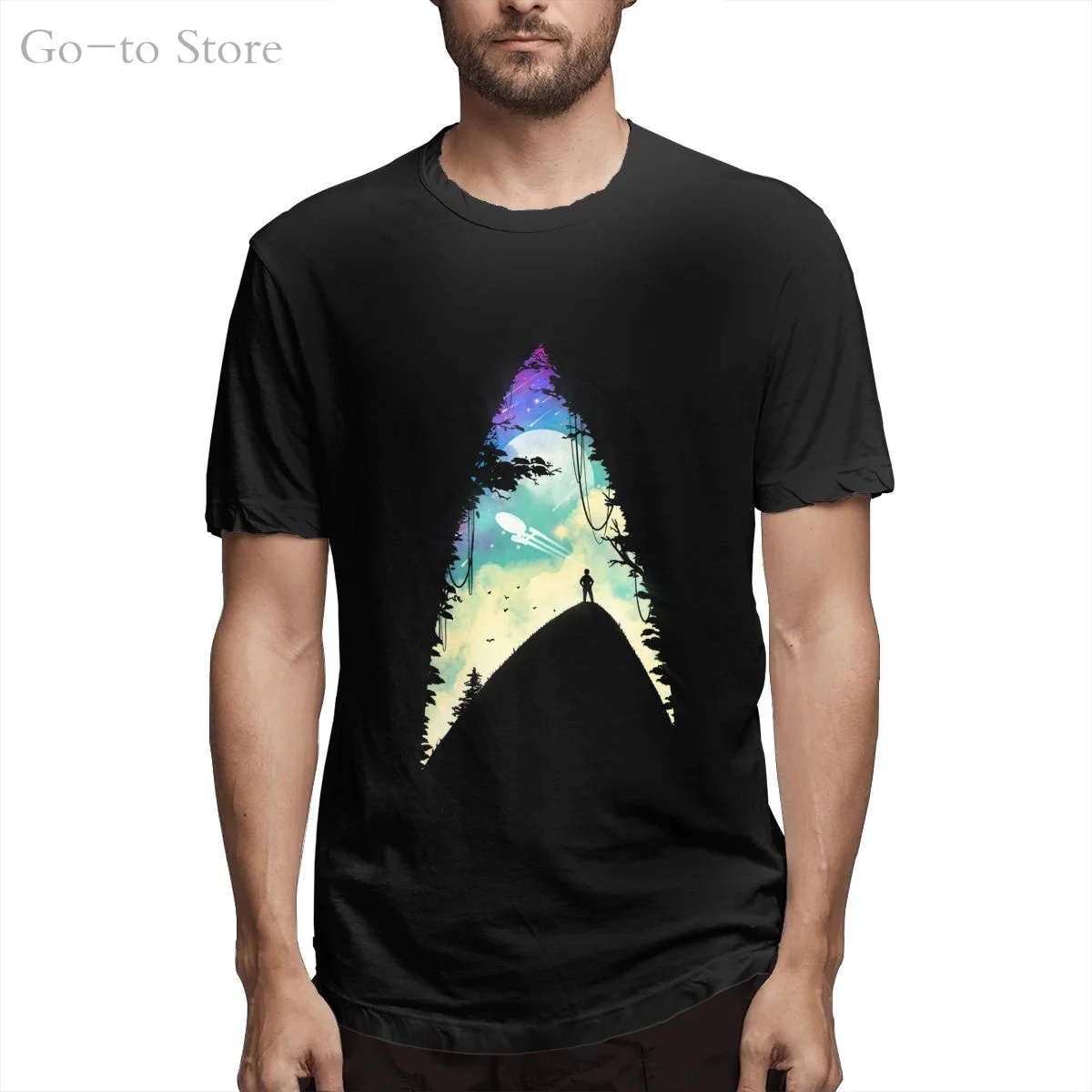 

The Final Frontier Cool And Funny Short Sleeved Casual Fashion Cotton T-shirt Tee Shirts