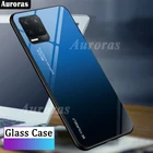 Полярное градиент закаленное Стекло чехол для Realme 8 5G телефона чехол с полным покрытием чехол s для Realme 8 Pro крышка Narzo 30 5G