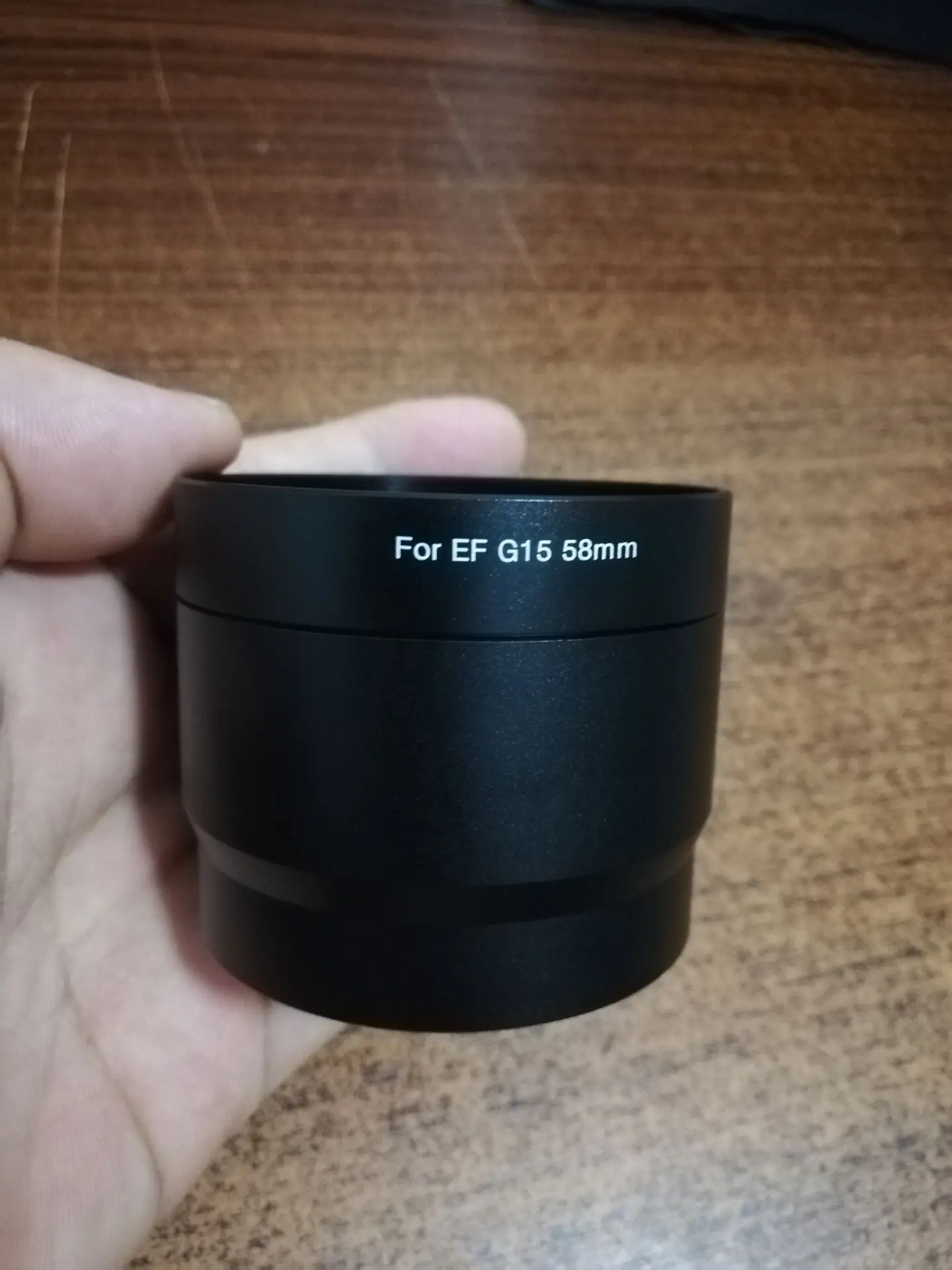 

58mm 58 mm filter mount Lens Adapter Tube Ring for canon Powershot g15 G16 camera