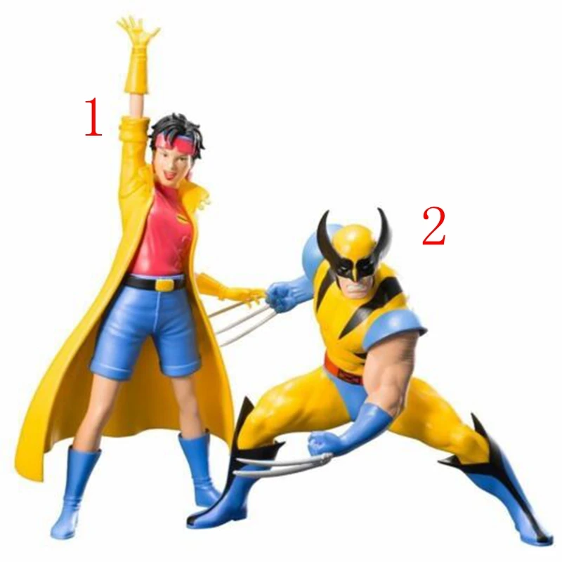 Kotobukiya оригинальная Вселенная Marvel x-men '92 Росомаха и Юбилейная Фигурка Игрушка Кукла Brinquedos Фигурки Модель подарок