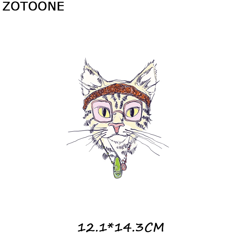 Термоклейкие нашивки ZOTOONE для детей модная одежда сделай сам аппликация футболки