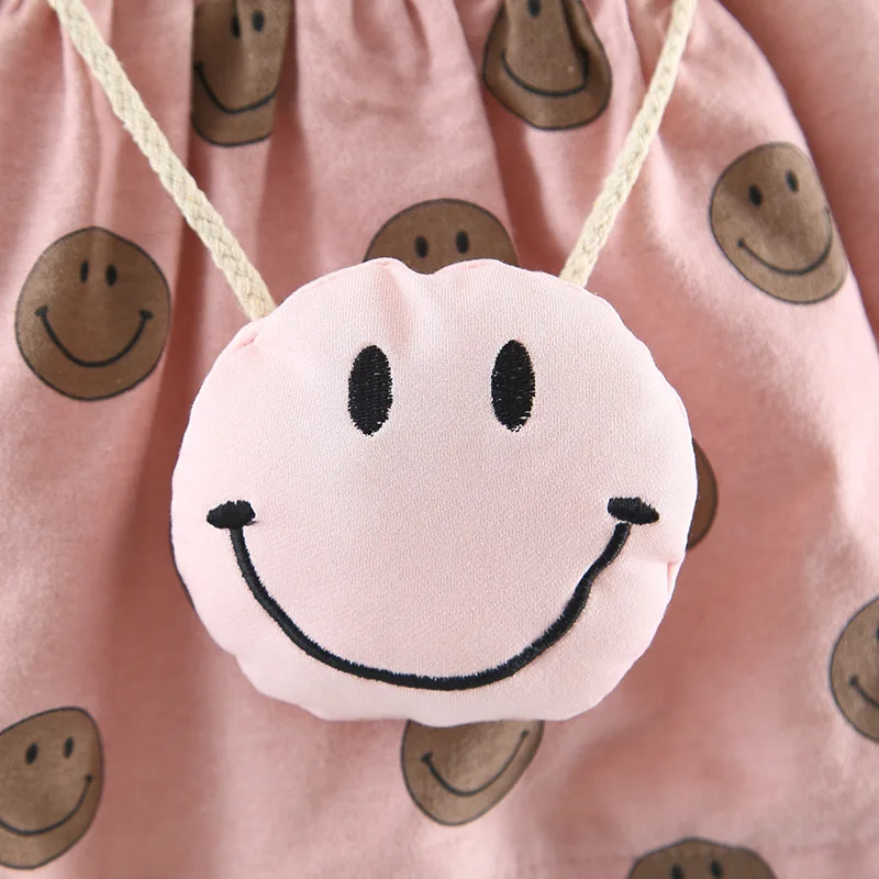 2 шт. детское зимнее бархатное платье с улыбающимся лицом | Мать и ребенок