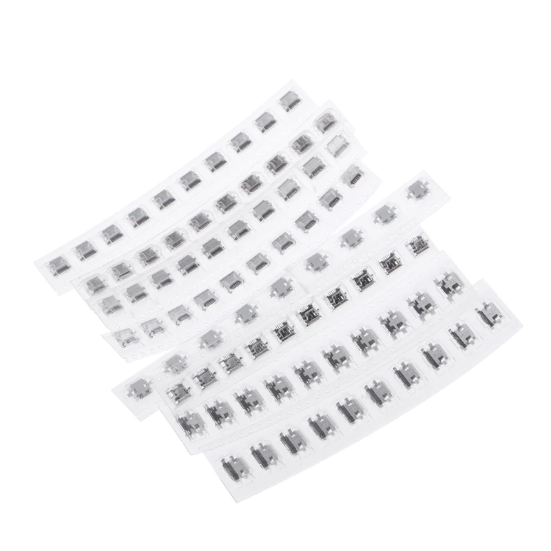 80 шт потребительских упаковок для микро USB муфтовый стыковочный переводник Джек