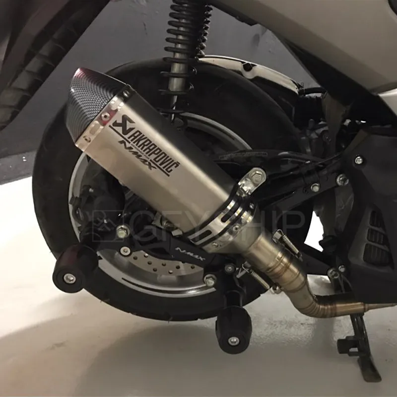 Для Yamaha NMAX 155 2015 2016 125 NMAX125 15 16 Escape мотоцикл глушитель и Соединительная труба