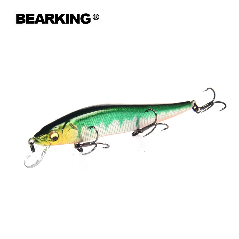 BEARKING 11 см 14 г Супер вес системы длинное литье новая модель рыболовные приманки Горячая жесткая Приманка Качество воблеры гольян - Цвет: L