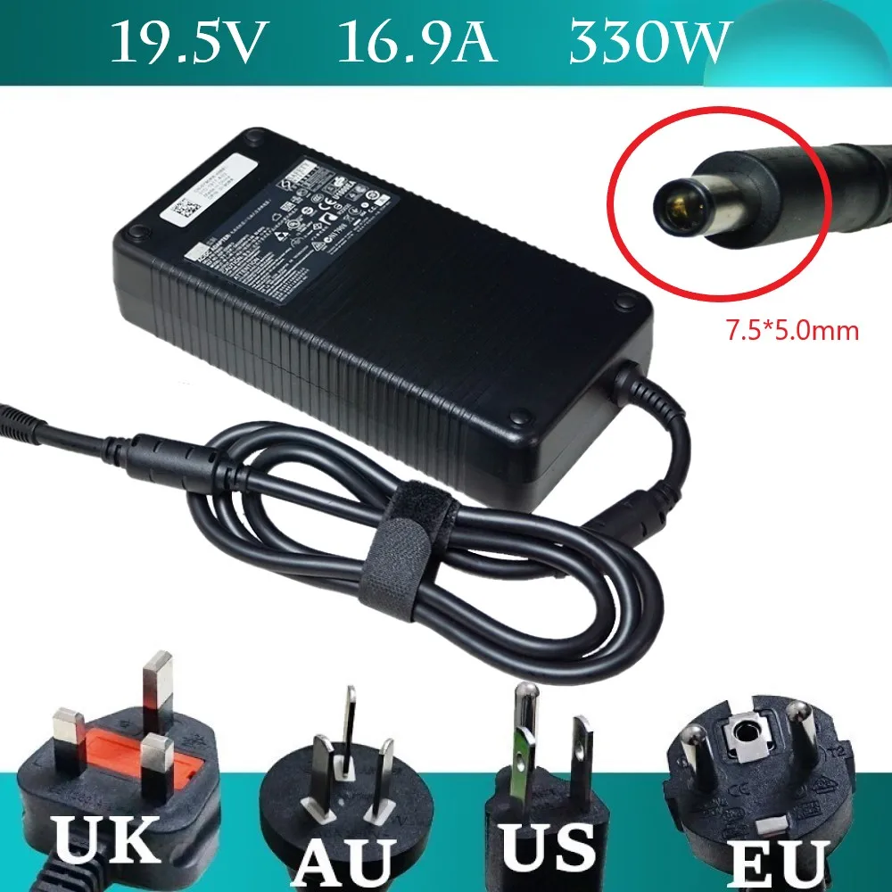 330W Зарядное устройство 19 5 V 16.9A 7 4*5 0 мм ADP 330AB D ноутбук адаптер переменного тока для