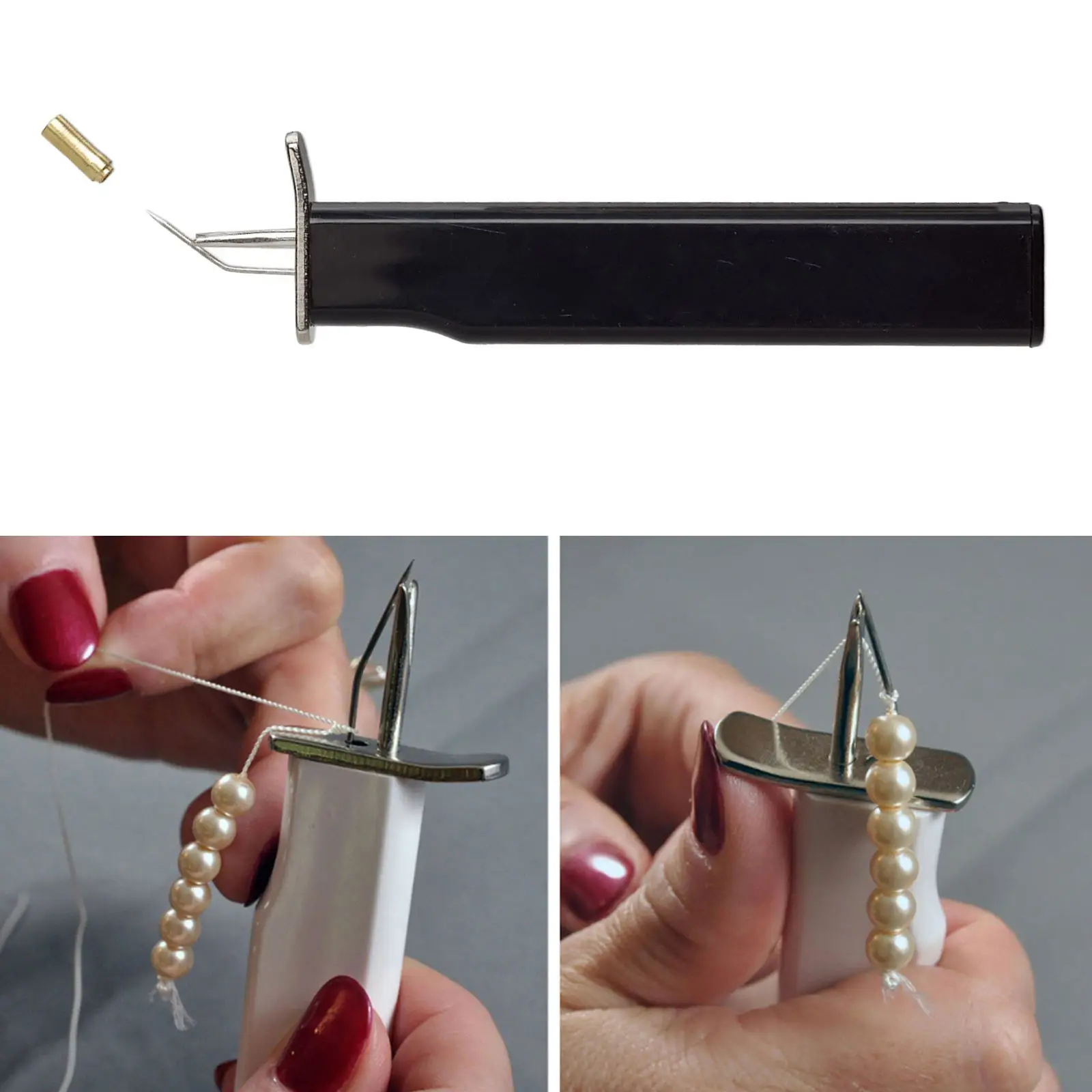 Инструмент для завязывания жемчужин завязыватель бусин создает Надежные узлы