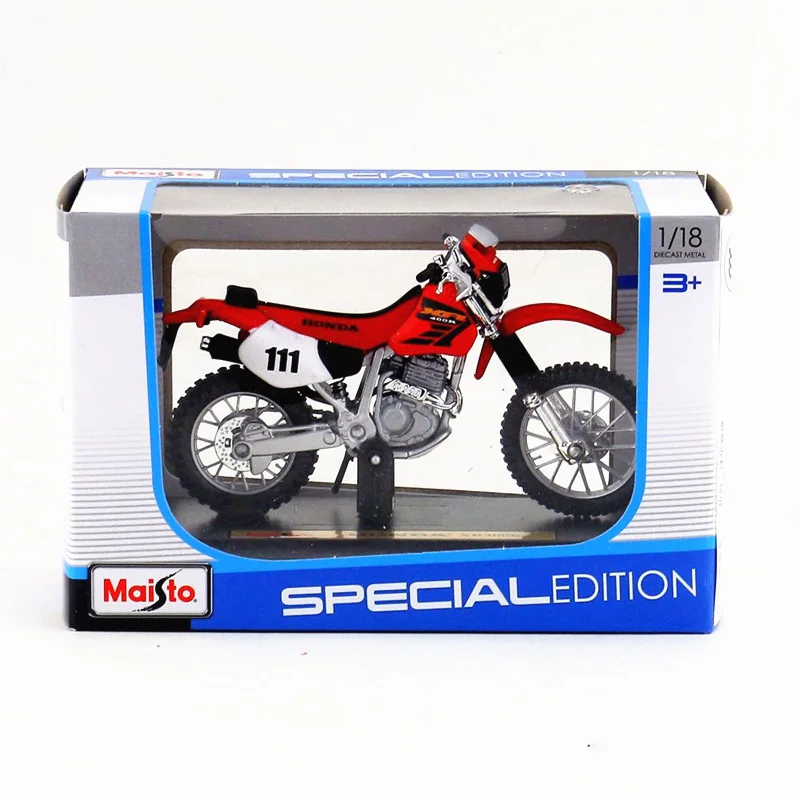 Maisto 1/18 1:18 весы Honda XR400R мотоциклы литье под давлением дисплей модели подарок на