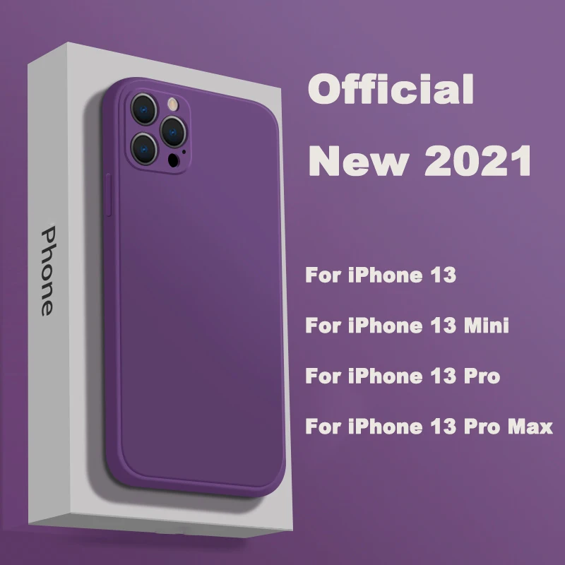 

Квадратный Оригинальный чехол YYDS из жидкого силикона для iPhone 11 12 13 Pro Max XS XR X Mini 7 8 Plus SE 2020, противоударный чехол