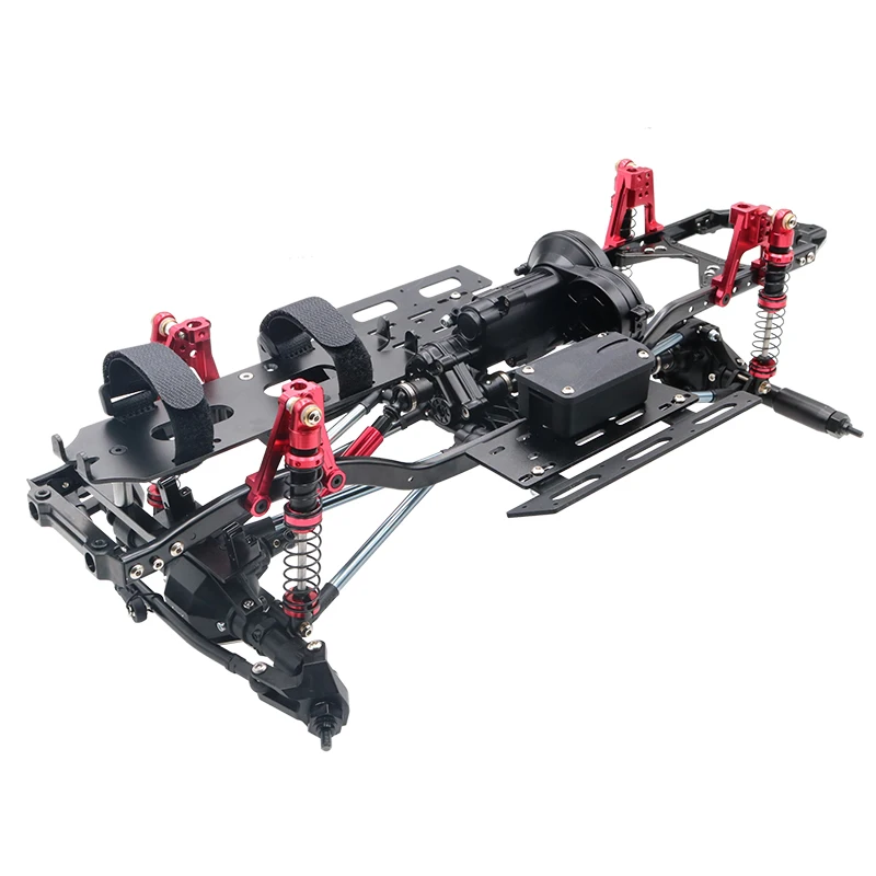 KYX Racing 313 мм Колесная база металлический каркас шасси комплект для RC Гусеничный