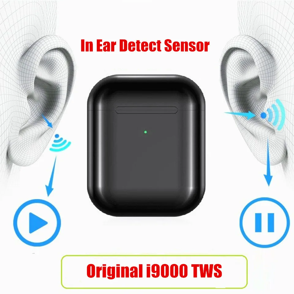 Новейший Aire 3 Pro 1:1 AP Pop Up беспроводной Bluetooth i9000 наушники-вкладыши для обнаружения беспроводной зарядки супер бас наушники PK i100000