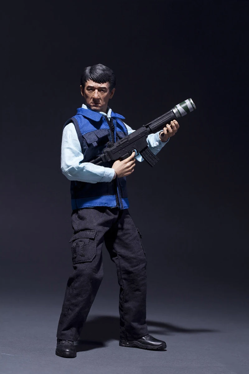 

NEW 1/6 NO.013 The Foreigner Veterans Jackie Chan Male Action Figure Full Set Action Figure for Gift Collection