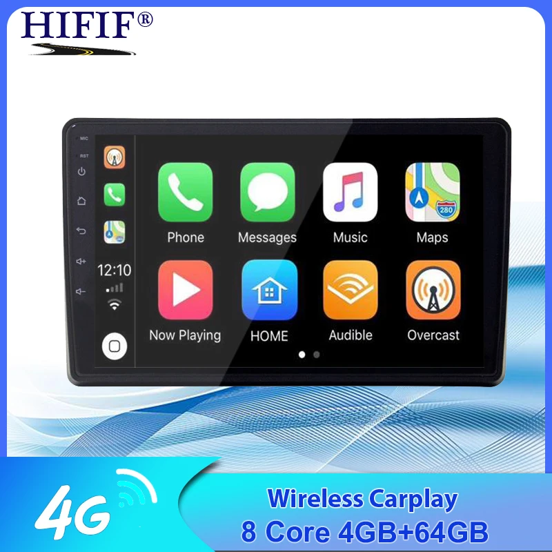 Автомагнитола на Android 10 0 с GPS навигацией Wi Fi мультимедийный плеер CarPlay для Audi A4 B6 2000