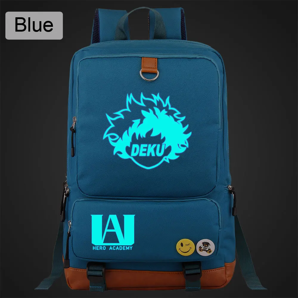 Хит 2019 рюкзак с изображением аниме Мой герой школьный люминесцентным популярным