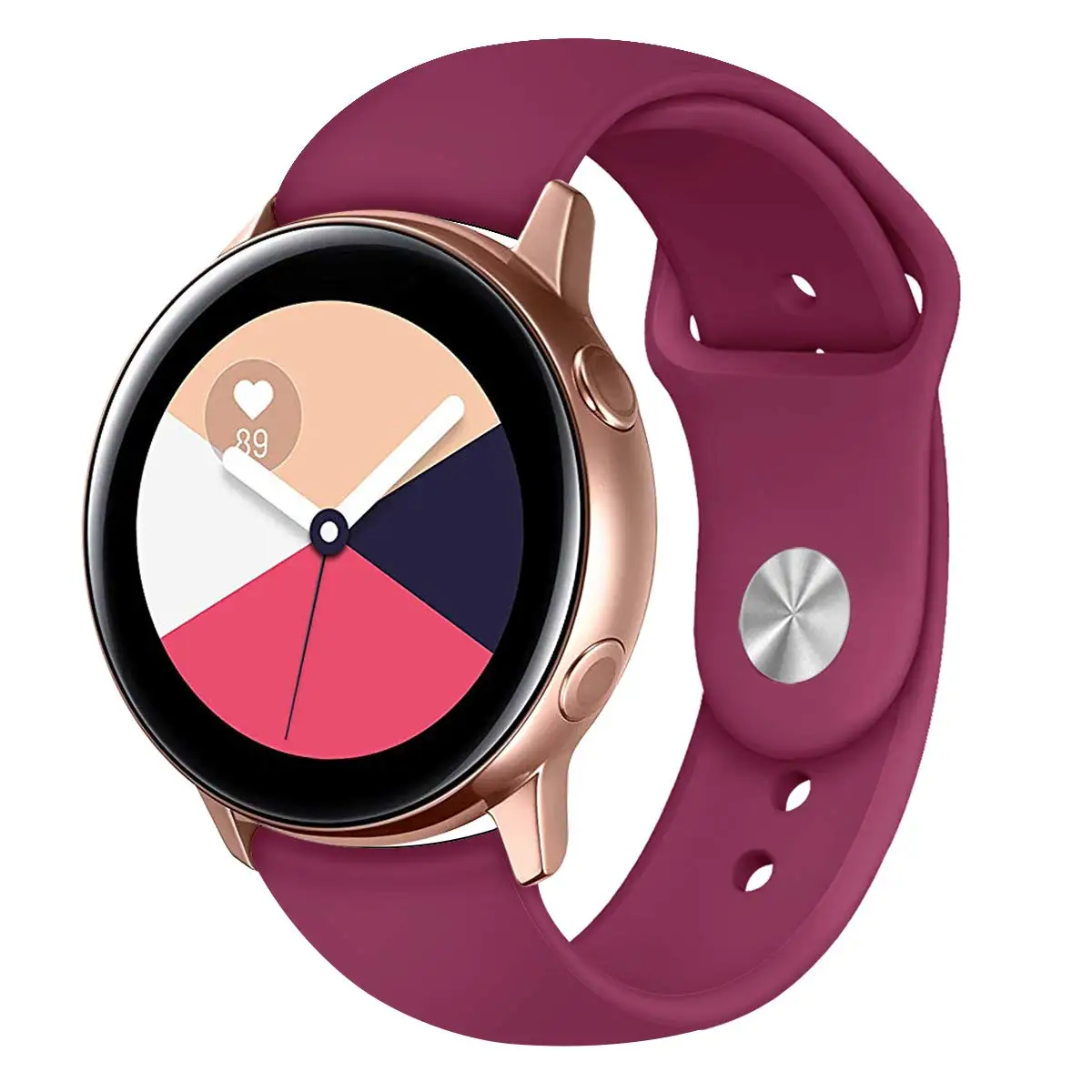 Для samsung Galaxy watch Active 2 ремешок 46 мм 42 gear S3 huawei watch 2 мягкий силиконовый браслет 20 мм 22 мм ремешок Galaxy watch band
