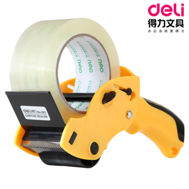 DL/герметичная коробка 803 Большая пластиковая ручная Прозрачная Лента Резак 6 см