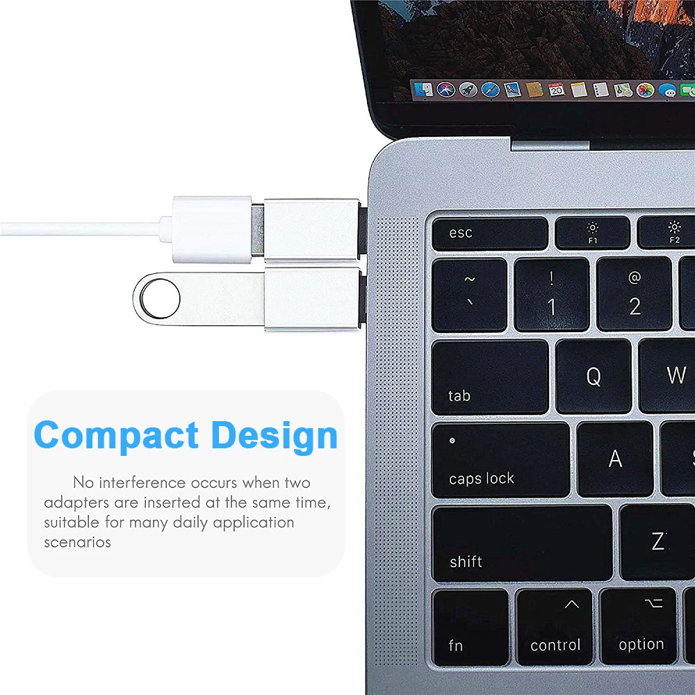 Адаптер Untoom USB C OTG адаптер 3 0 на Type для Xiaomi Huawei алюминиевый сплав Type-C
