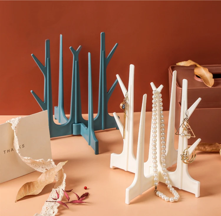 1 шт. серьги ожерелье кольцо ювелирные браслеты и кулоны Дисплей Стенд лоток